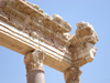 Detail of Columns in The Great Court in the Temple of Jupiter in Baalbek
